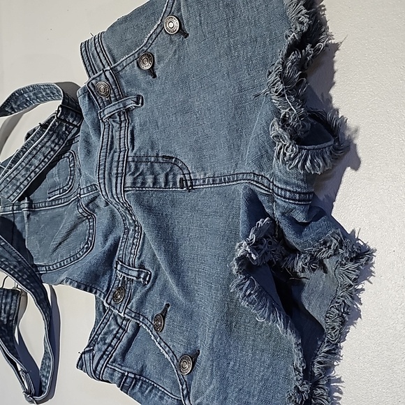 Eightytwo gray 31" waist overall shorts - Picture 5 of 7